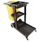 Impact Products Janitorial Cart, Three-Shelves, 20-1/2w x 48d x 38h, Blue IMP 6850 - alternate 4